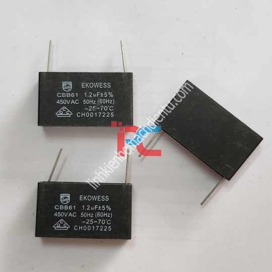 Tụ chân kim 1.2uf/450Vac