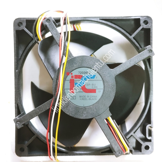 Quạt tủ lạnh Mitsubishi Inverter 4 dây vuông 12.5cm