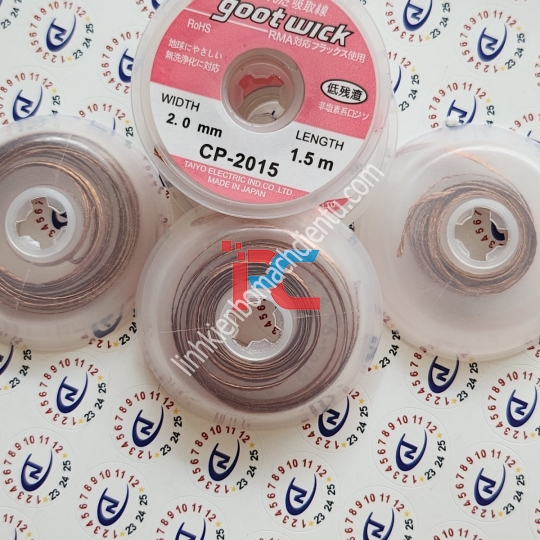 Dây hút thiếc Goot Wick 2.0mm - 1.5M (CP-2015)