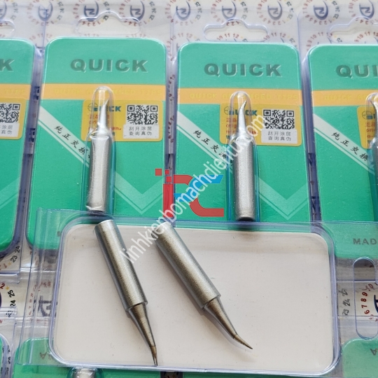 Mũi hàn Quick dao cong